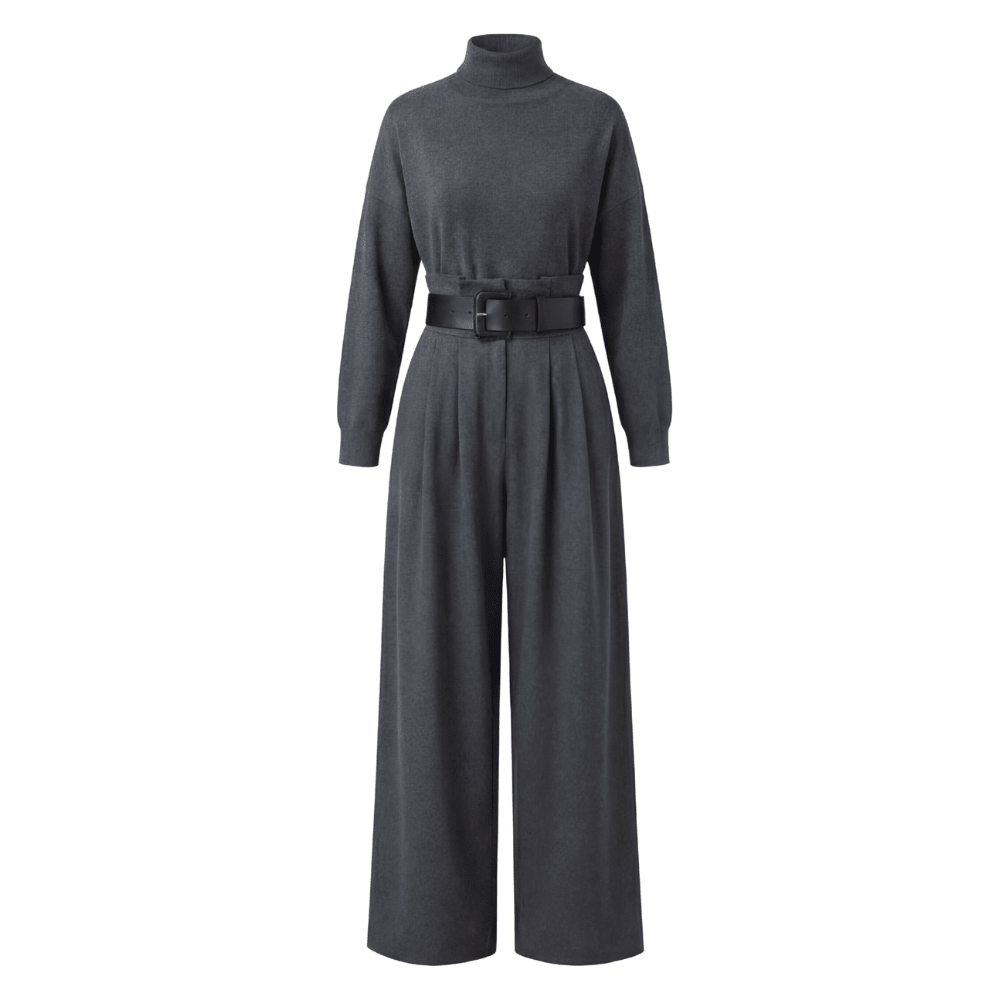 Vesaire™ – Belted Two Piece Matching Set