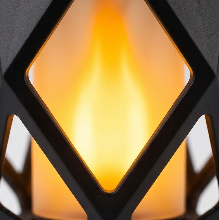 Lumara™ Solar Flame-Flicker Lantern String Lights