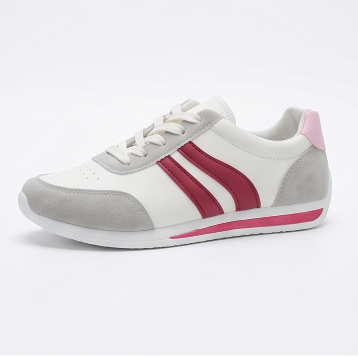 LunaWalk™ - Lightweight Retro Stripe Walking Sneakers