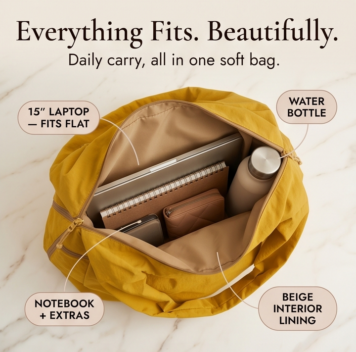 LunaLush™ – Slouchy Everyday Shoulder Bag