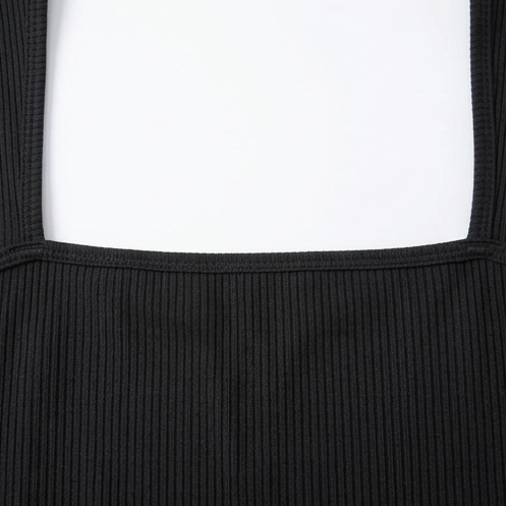 Snatella™  Snatched Square Neck Bodysuit for Everyday Layering