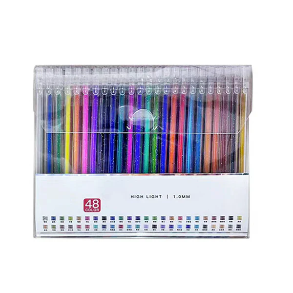 Glintara™ – Shimmering Glitter Gel Pen Set