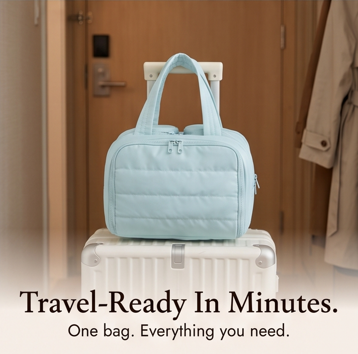 Cloudette™ – Wide-Mouth Toiletry Bag