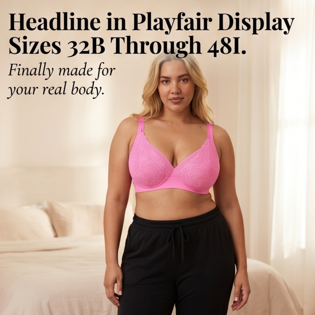 Florenza™ – Plus Size Lace Underwire Bra