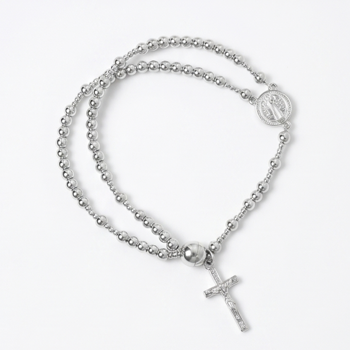 Belluna™ – Double Wrap Rosary Bracelet