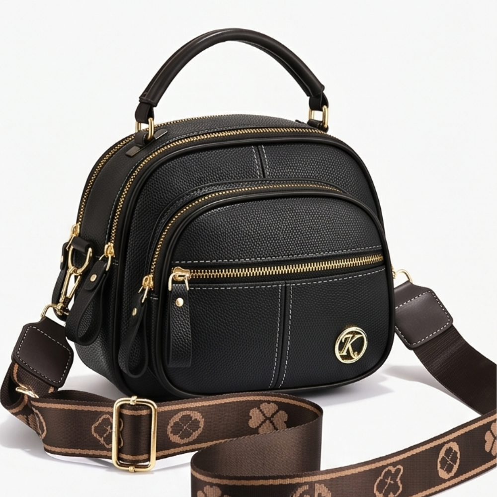 Velora™ – Multi-Compartment Crossbody Bag