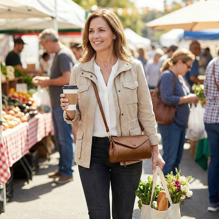 Calessa™ – Compact Crossbody for Everyday Essentials