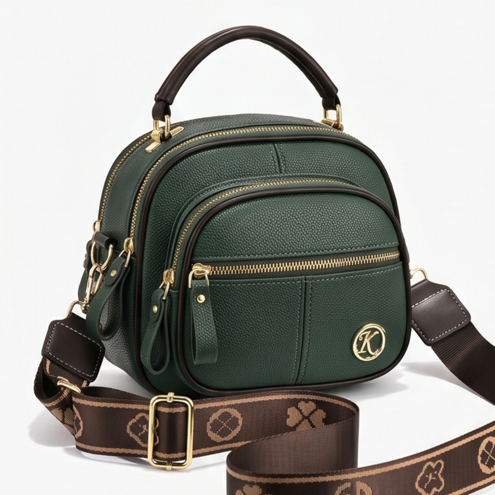 Velora™ – Multi-Compartment Crossbody Bag