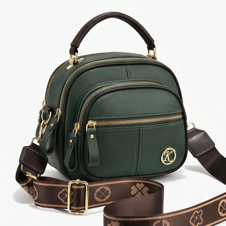 Velora™ – Multi-Compartment Crossbody Bag