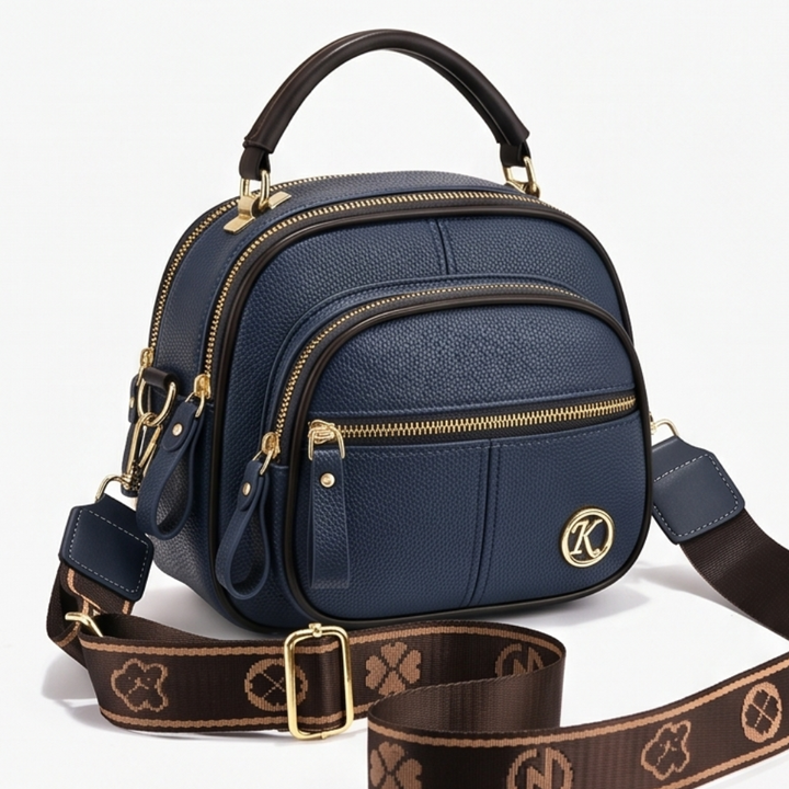 Velora™ – Multi-Compartment Crossbody Bag