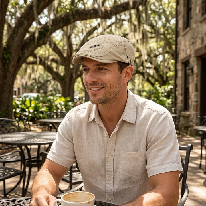Caplow™ – Low-Profile Flat Cap for Everyday Wear