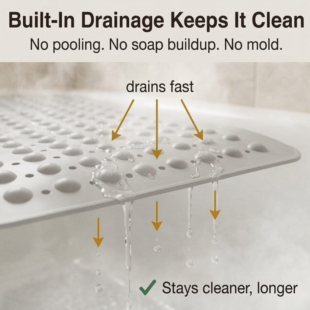 Steddi™ – Full Length Suction Grip Bath Mat