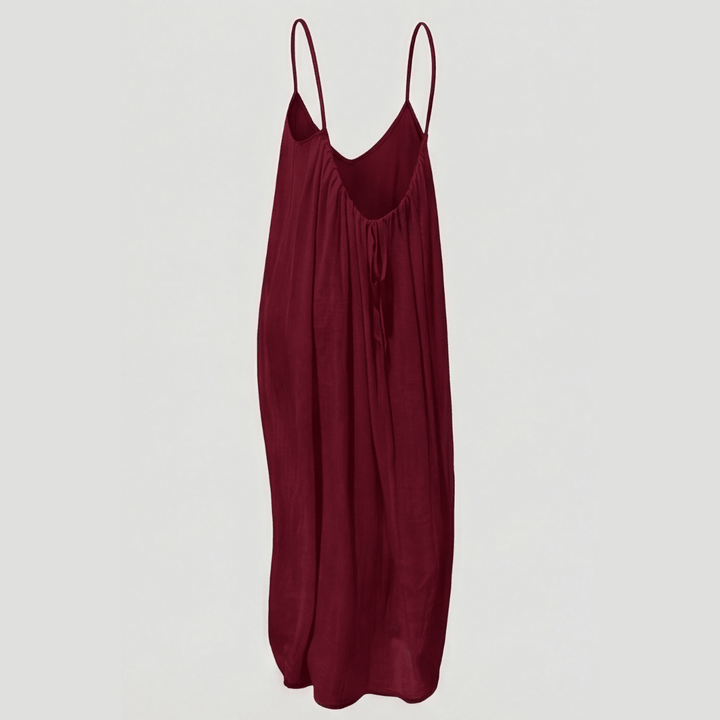 Soleia™ Flowy Open Back Summer Maxi Dress