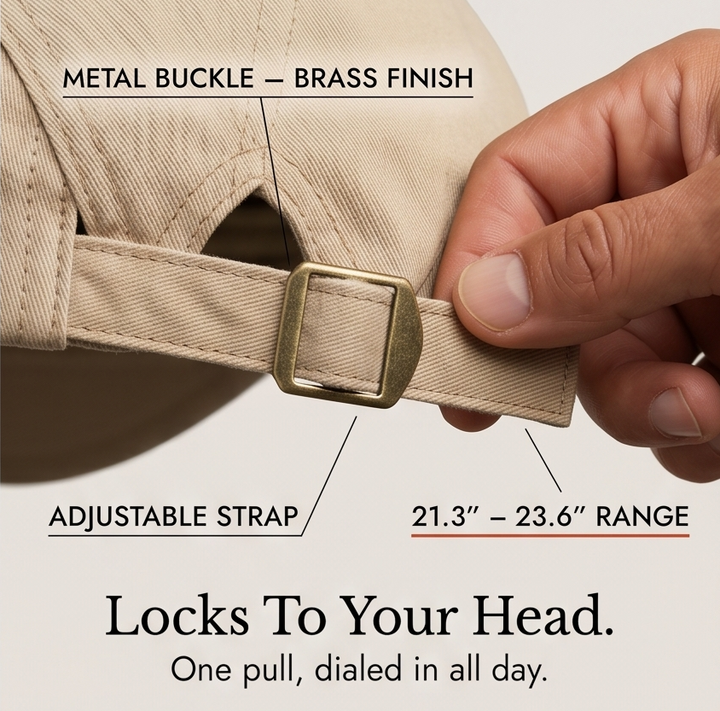 Caplow™ – Low-Profile Flat Cap for Everyday Wear