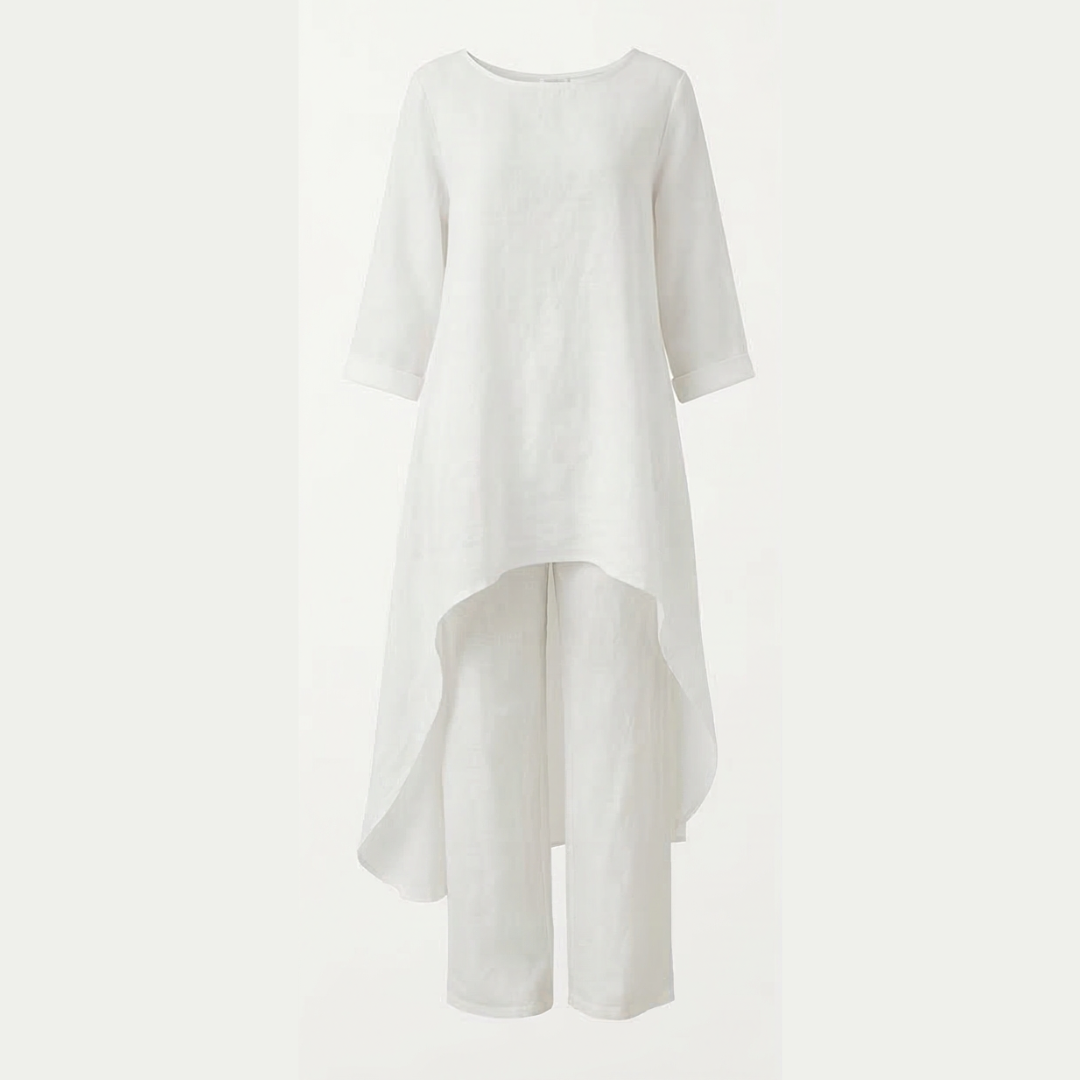 Vivara™ – Flowy High Low Tunic Set