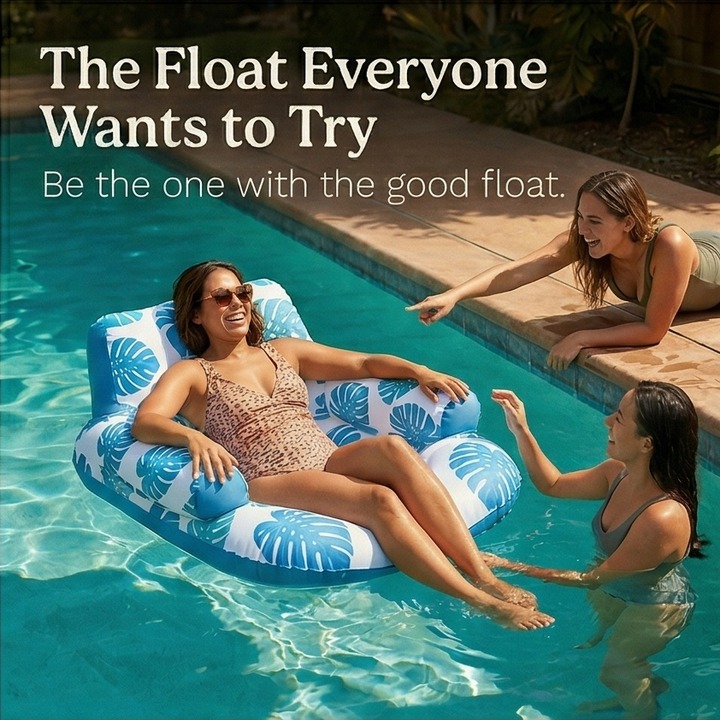 Driftwell™ – Inflatable Floating Pool Chair