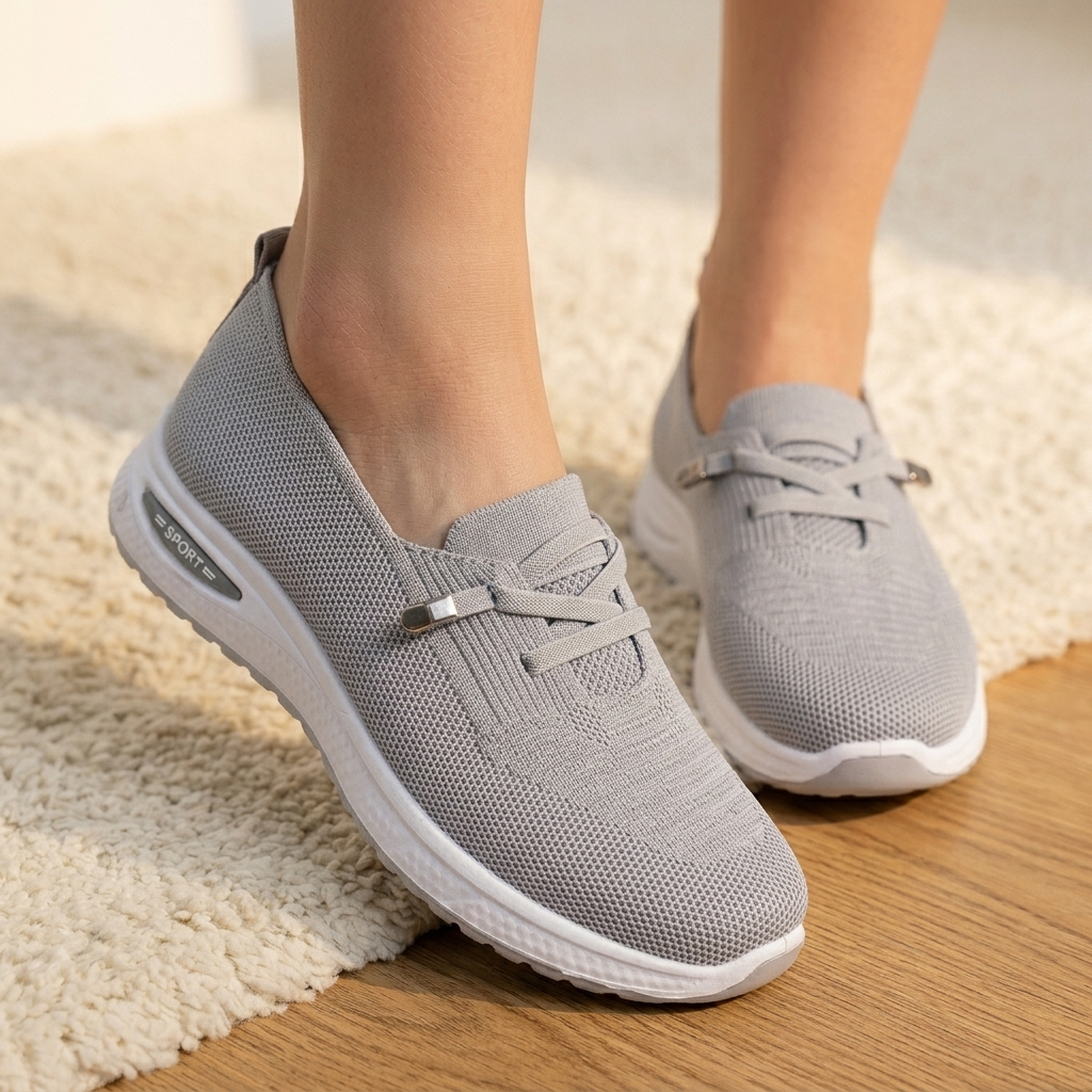 Strideflow™ – Lightweight Mesh Slip-On Sneakers