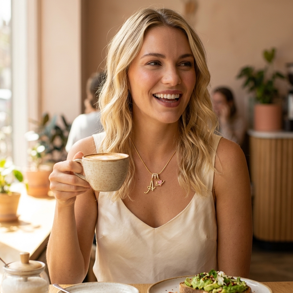 Levara™ – Personalized Initial Heart Necklace