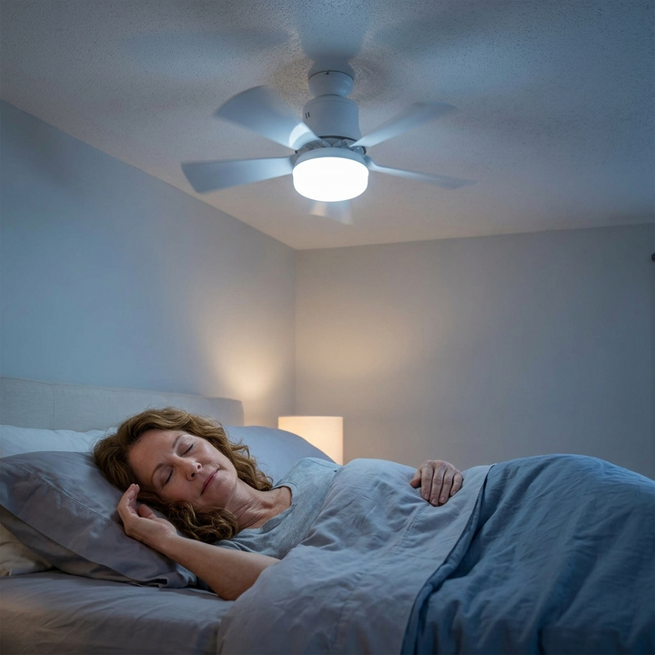 Socketcool™ Screw-in Ceiling Fan with LED Light & Remote