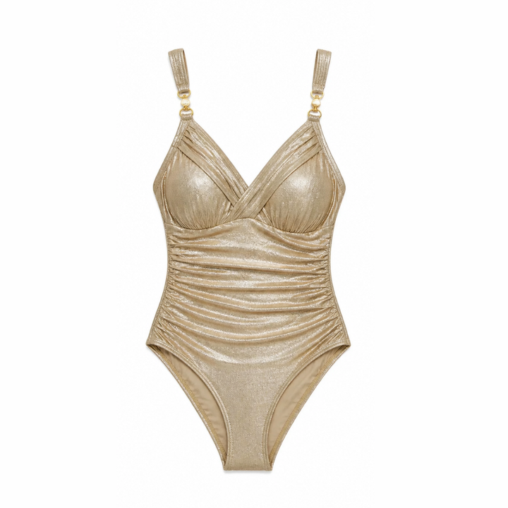 Lunavia™ – Shimmer Tummy-Control Swimsuit