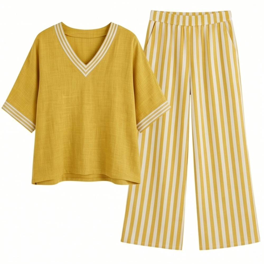 Lorna™ – Airy Linen Two-Piece Set