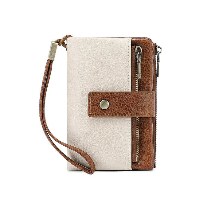 Veluna™ Long Wallet with Phone Pocket and Wrist Strap