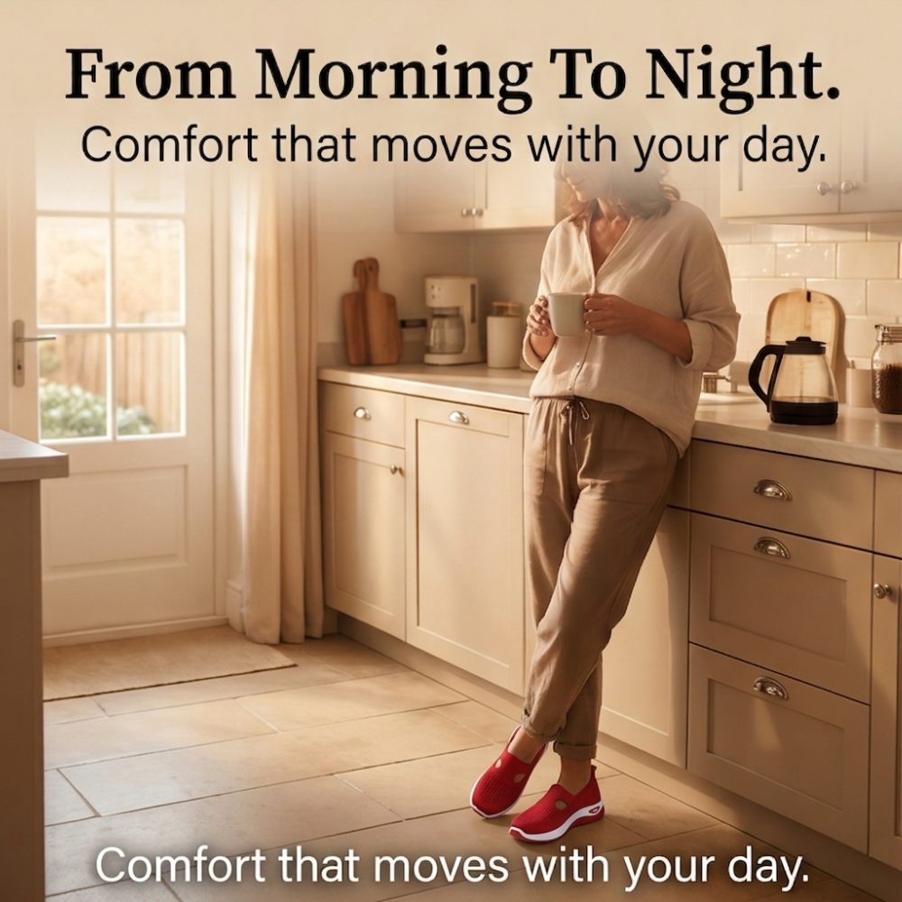 Striveknit™ – Breathable Slip-On Sneakers for All-Day Comfort