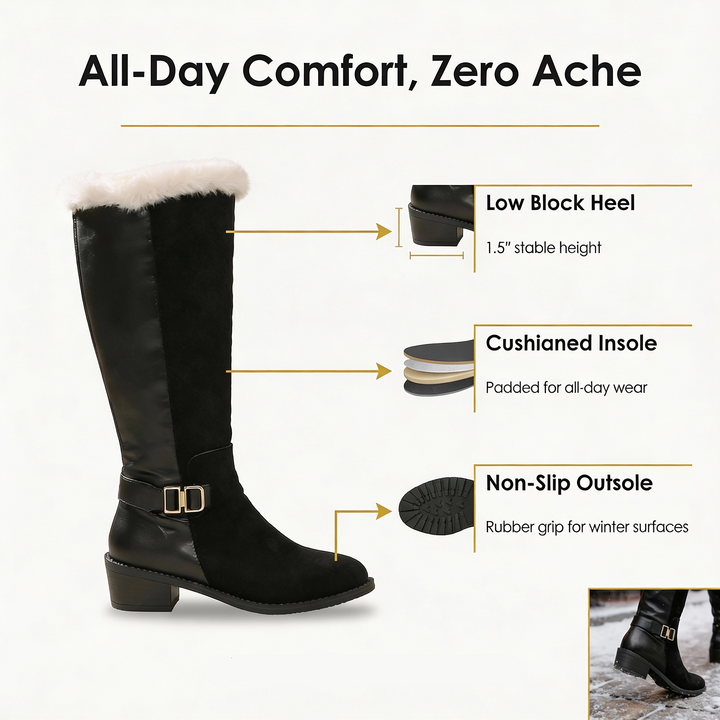 Velara™ Fleece Lined Knee High Winter Boots