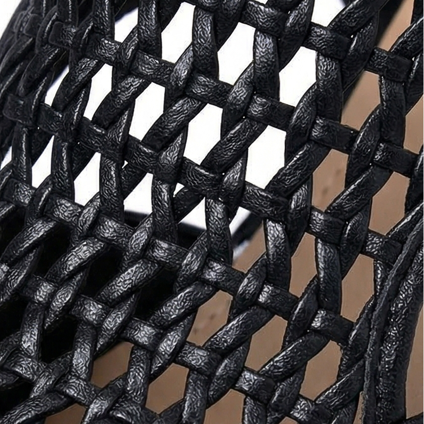 Tessara™ – Breathable Woven Summer Heel Sandals