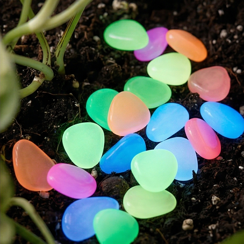 Lumara™ – Glow in the Dark Garden Stones