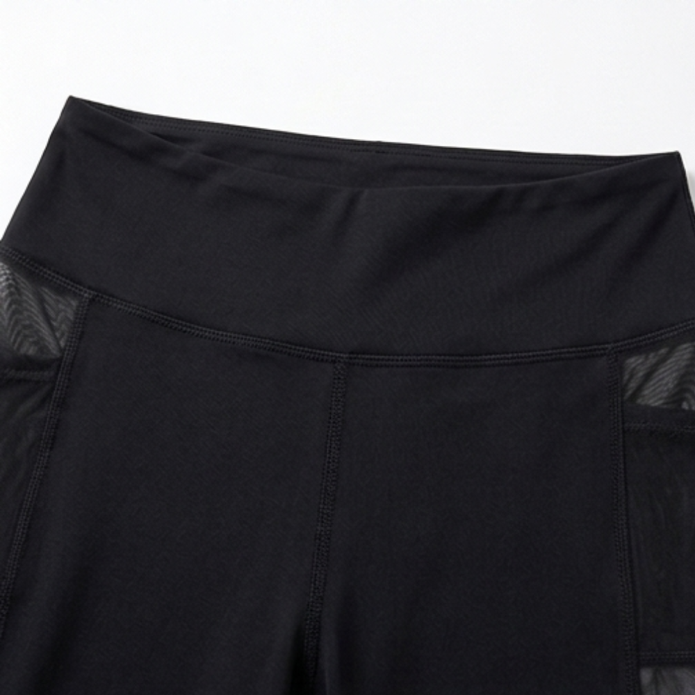 Luxefit™ - High Waisted Mesh Leggings with Hidden Pocket