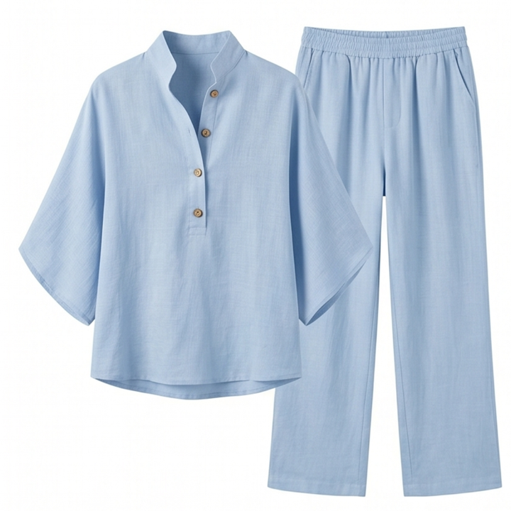 Marelle™ Breezy Linen Two-Piece Set for Warm Days