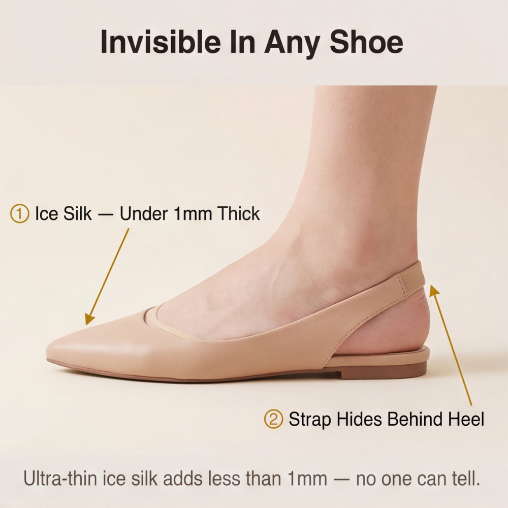 Feeluxe™ – Cushioned No Show Socks for All Day Comfort