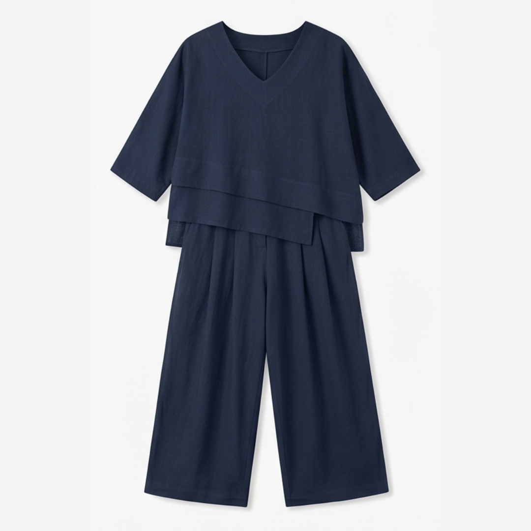 Lunavia™ – Asymmetric Two-Piece Set