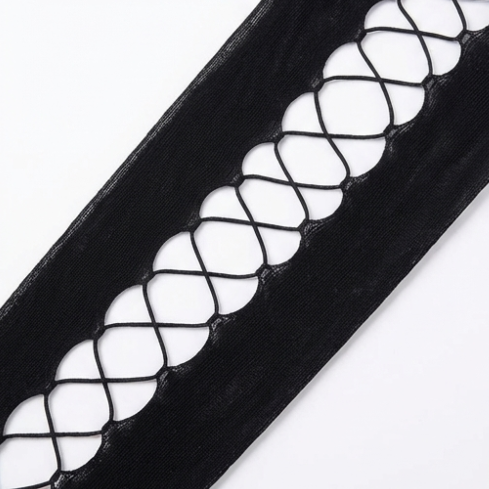 Nocturra™ – All in One Fishnet Garter Belt Stockings