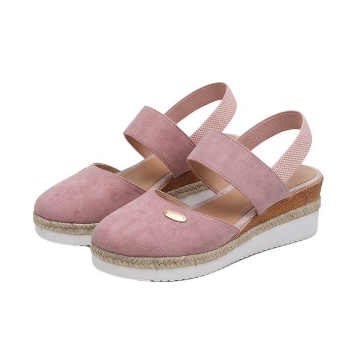 Stepwell™ – Cushioned Espadrille Wedge Sandals