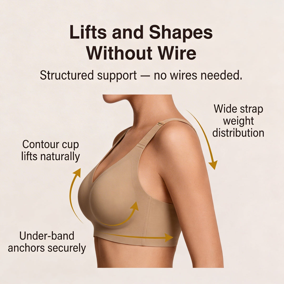 Veluna™ Seamless Wireless Comfort Bra