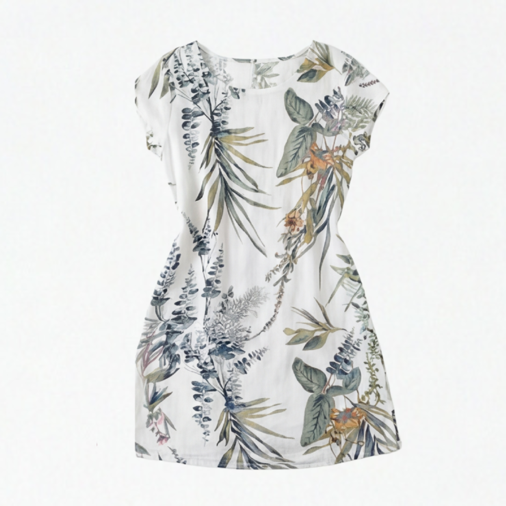 Floressa™ Botanical Print Pocket Dress