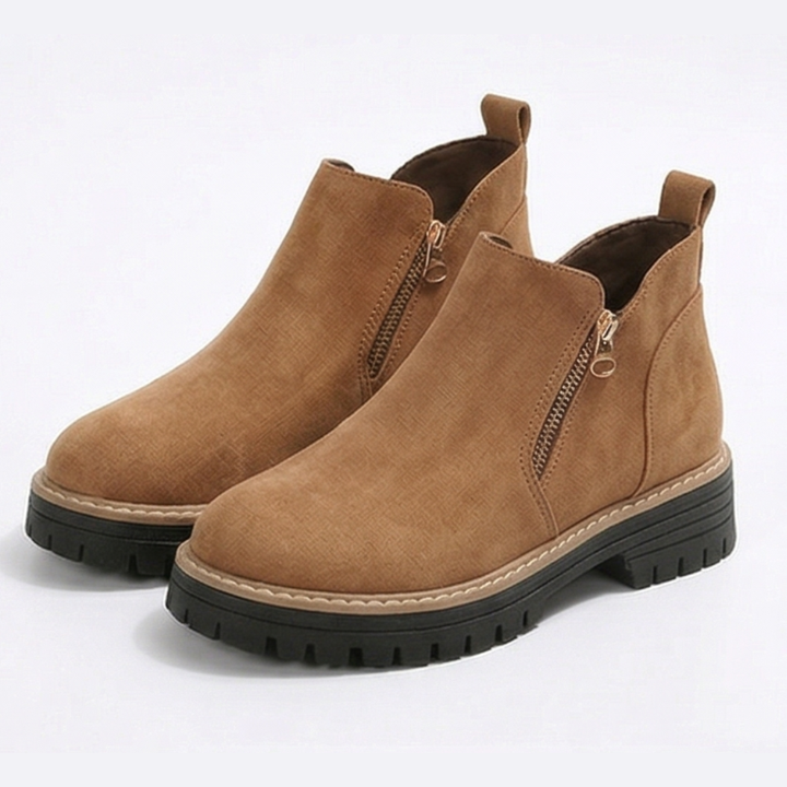 Strida™ – Cushioned Platform Ankle Boots