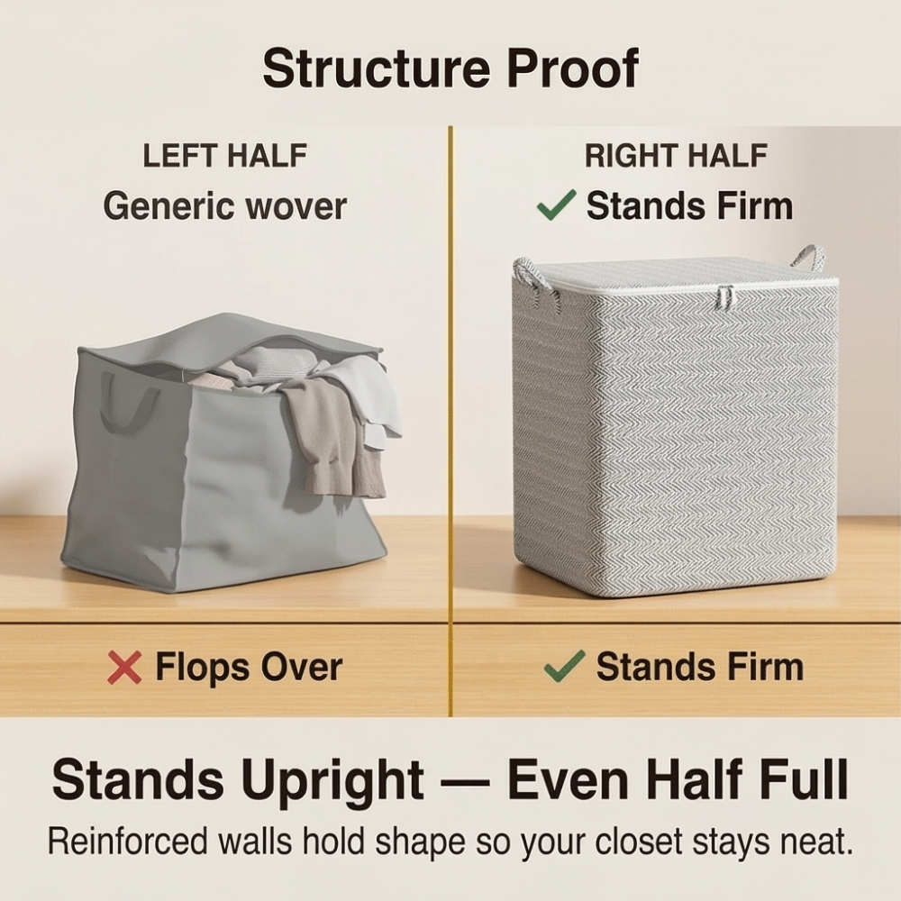 Tidara™ – Large Capacity Storage Bag for Blankets and Quilts