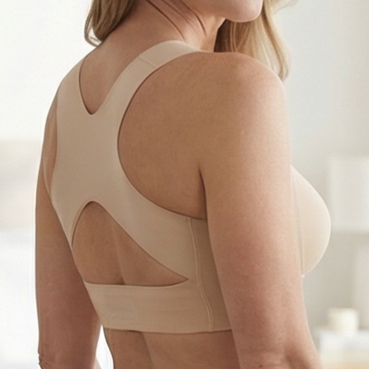 PosturaBella™ - Cross-Back Wireless Support Bra