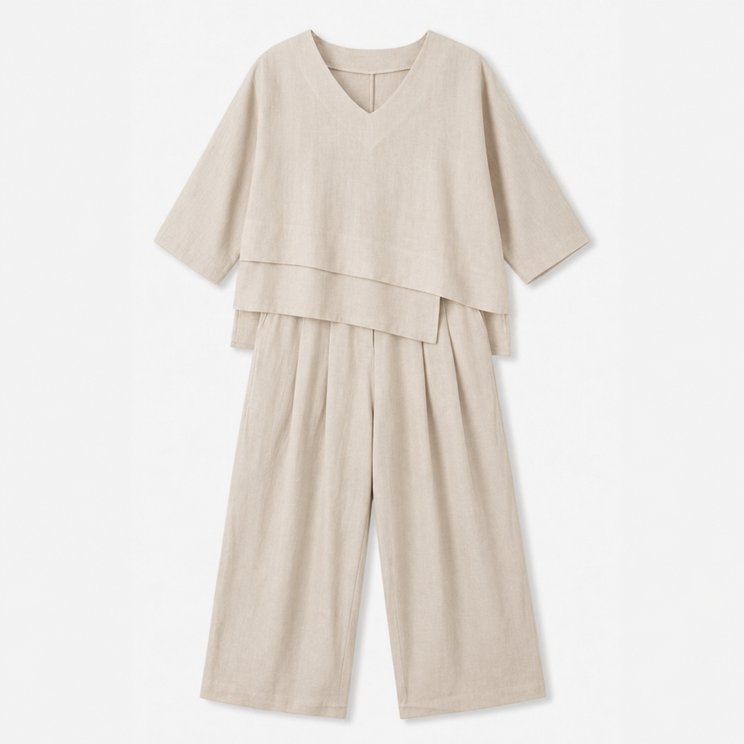 Lunavia™ – Asymmetric Two-Piece Set