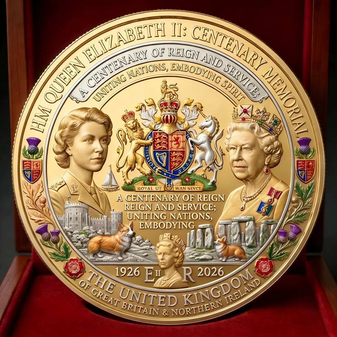 Regalis™ – Dual-Portrait Centenary Memorial Coin