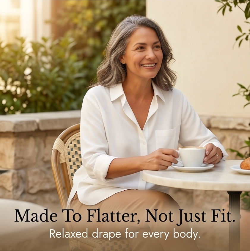 Solaire™ Breathable Cotton Button Up Shirt
