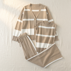 Lunaire™ – 3 Piece Coordinated Knit Lounge Set