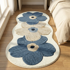 Bloomora™ — Sculpted Floral Accent Rug