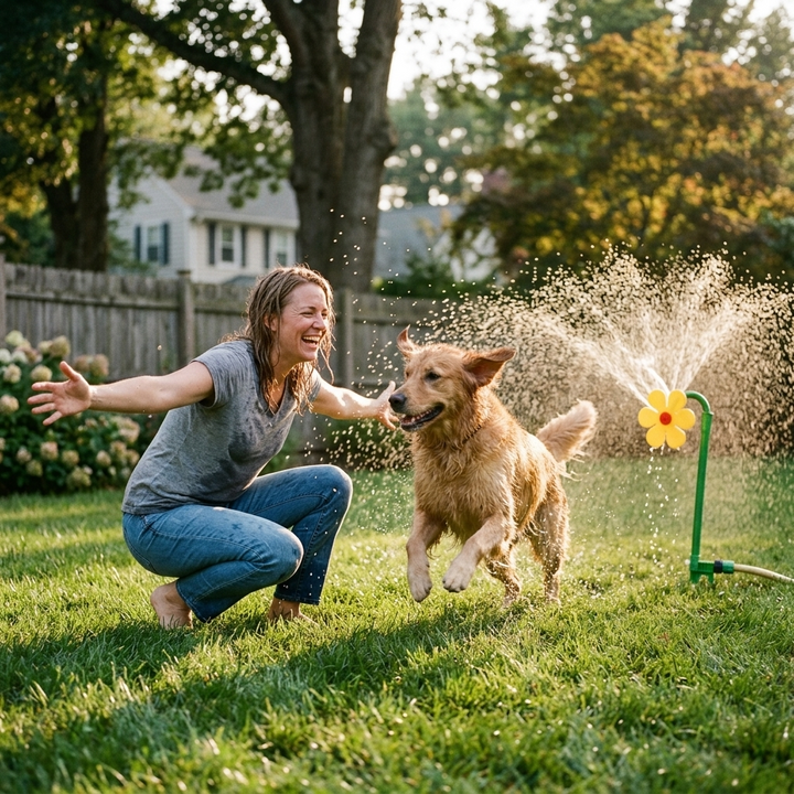 Bloomzy™ Dancing Flower Lawn Sprinkler
