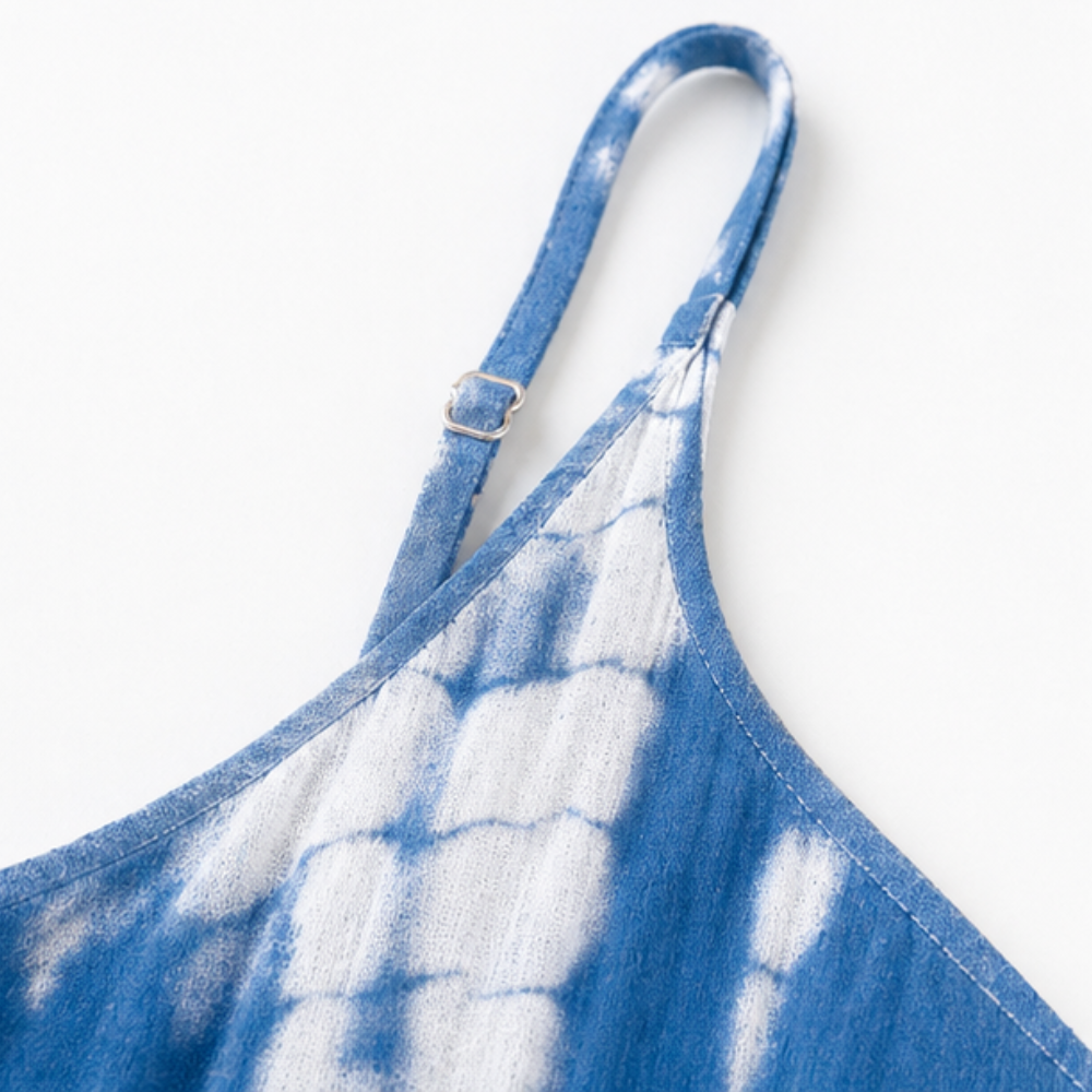 Sevella™ – Wide-Leg Tie-Dye Jumpsuit