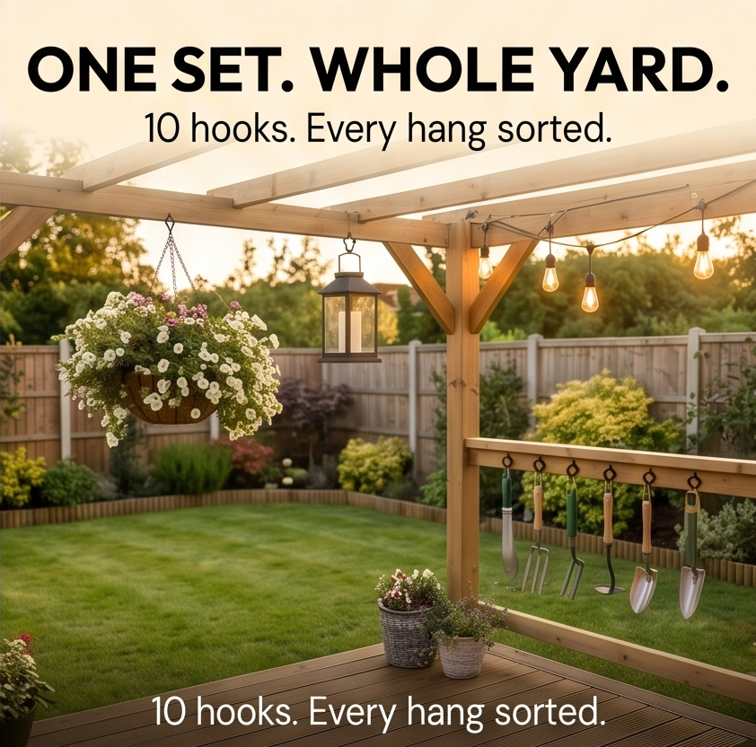 SnapLock™ - Snap Hanging Hooks with Drill Bit Set