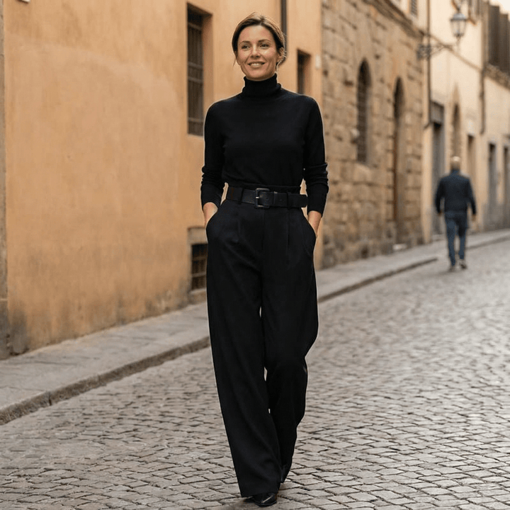 Vesaire™ – Belted Two Piece Matching Set